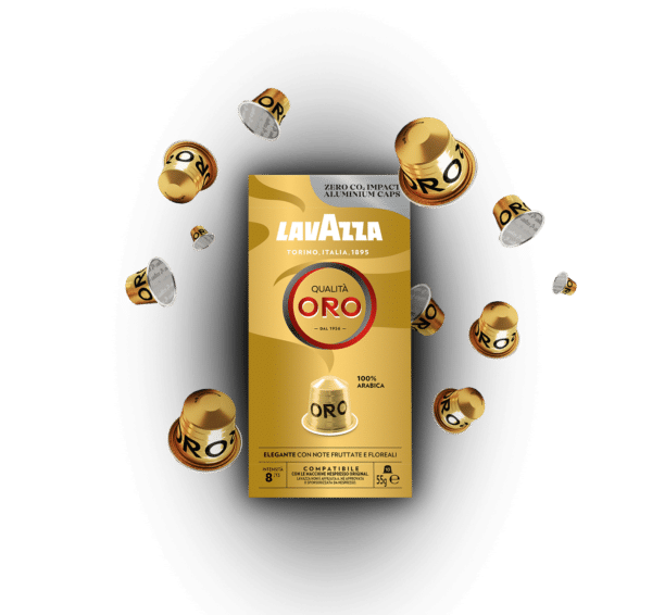 Cápsulas Compatibles con Nespresso / Qualita Oro /Caja x 10 cap. - Imagen 2